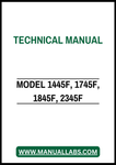 MODEL 1445F, 1745F, 1845F, 2345F TRACTOR TECHNICAL MANUAL - PDF FILE