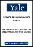 YALE A868, MTC10, MTC13, NTA030SA, A869, MTC15, NTA040SA, A870 MTC18, NTA040DA LIFT TRUCK SERVICE REPAIR WORKSHOP MANUAL - PDF FILE