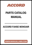 ACCORD FAHSE MONOAIR PARTS CATALOG MANUAL – PDF FILE