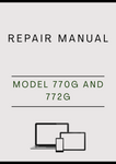 MODEL 770G AND 772G MOTOR GRADER REPAIR MANUAL - PDF