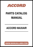 ACCORD MAXIAIR PARTS CATALOG MANUAL – PDF FILE