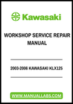 2003-2006 KAWASAKI KLX125 WORKSHOP SERVICE REPAIR MANUAL - PDF FILE