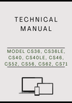 MODEL CS36, CS36LE, CS40, CS40LE, CS46, CS52, CS56, CS62, CS71 AND CS81 CHAINSAW TECHNICAL MANUAL - PDF