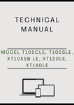 MODEL T105CLE, T105SLE, XT105SB LE, XT120LE, XT140LE, XT140SB LE, XT140SSE LE, XT170LE AND XT250B LE TRIMMER TECHNICAL MANUAL - PDF