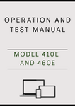 MODEL 410E AND 460E ARTICULATED DUMP TRUCK OPERATION AND TEST MANUAL - PDF