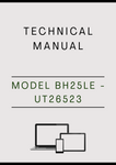 MODEL BH25LE - UT26523 BLOWER TECHNICAL MANUAL - PDF