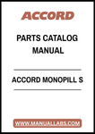 ACCORD MONOPILL S PARTS CATALOG MANUAL – PDF FILE