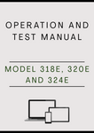 MODEL 318E, 320E AND 324E SKID STEER LOADER OPERATION AND TEST MANUAL - PDF