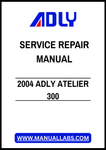 2004 ADLY ATELIER 300 SERVICE REPAIR MANUAL – PDF FILE