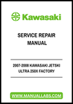 2007-2008 KAWASAKI JETSKI ULTRA 250X FACTORY SERVICE REPAIR MANUAL - PDF FILE