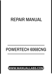 POWERTECH 6068CNG COMPRESSED NATURAL GAS ENGINE REPAIR MANUAL - PDF FILE
