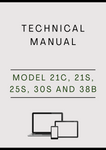 MODEL 21C, 21S, 25S, 30S AND 38B GASOLINE LINE TRIMMER AND BRUSH CUTTER TECHNICAL MANUAL - PDF