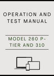 MODEL 260 P-TIER AND 310 ARTICULATED DUMP TRUCK OPERATION AND TEST MANUAL - PDF