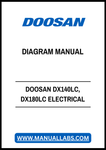 DOOSAN DX140LC, DX180LC ELECTRICAL DIAGRAM MANUAL - PDF FILE