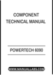 POWERTECH 6090 DIESEL ENGINE LEVEL 40 ECU COMPONENT TECHNICAL MANUAL - PDF FILE