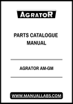 AGRATOR AM-GM PARTS CATALOGUE MANUAL - PDF FILE
