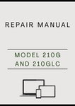 MODEL 210G AND 210GLC CRAWLER EXCAVATOR REPAIR MANUAL - PDF