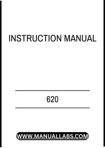 MODEL LOADER 620 PRE DELIVERY INSTRUCTION MANUAL - PDF FILE