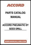 ACCORD PNEUMATIC DT SEED DRILL PARTS CATALOG MANUAL – PDF FILE