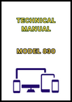 MODEL 830 UTILITY TRACTOR TECHNICAL MANUAL - PDF