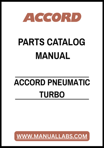 ACCORD PNEUMATIC TURBO PARTS CATALOG MANUAL – PDF FILE