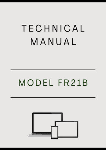 MODEL FR21B DISK SAW FELLING HEAD TECHNICAL MANUAL - PDF