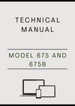 MODEL 675 AND 675B SKID STEER LOADER TECHNICAL MANUAL - PDF