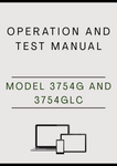 MODEL 3754G AND 3754GLC FORESTRY EXCAVATOR OPERATION AND TEST MANUAL - PDF