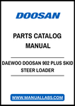 DAEWOO DOOSAN 902 PLUS SKID STEER LOADER PARTS CATALOG MANUAL - PDF FILE