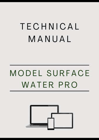 MODEL SURFACE WATER PRO SYSTEM TECHNICAL MANUAL - PDF