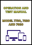 MODEL 7720, 7820 AND 7920 TRACTOR OPERATION AND TEST MANUAL - PDF