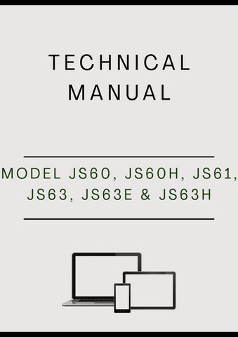 MODEL JS60, JS60H, JS61, JS63, JS63E AND JS63H WALK-BEHIND ROTARY MOWER TECHNICAL MANUAL - PDF