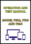 MODEL 7610, 7710 AND 7810 TRACTOR OPERATION AND TEST MANUAL - PDF