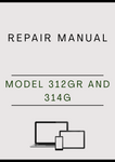 MODEL 312GR AND 314G SKID STEER LOADER REPAIR MANUAL - PDF