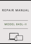 MODEL 643L-II WHEELED FELLER BUNCHER REPAIR MANUAL - PDF