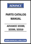 ADVANCE 323300, 323305, 323310 CARPETWIN 20XP PARTS CATALOG MANUAL – PDF FILE