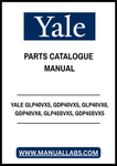 YALE GLP40VX5, GDP40VX5, GLP40VX6, GDP40VX6, GLP45SVX5, GDP45SVX5, GLP45VX6, GDP45VX6, GLP50-55VX, GDP50-55VX FORKLIFT PARTS CATALOGUE MANUAL - PDF FILE