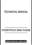 POWERTECH 6068 IT4/S3B DIESEL ENGINE LEVEL 21 ECU TECHNICAL MANUAL - PDF FILE
