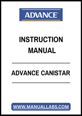 ADVANCE CANISTAR INSTRUCTION MANUAL – PDF FILE