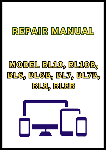 MODEL BL10, BL10B, BL6, BL6B, BL7, BL7B, BL8, BL8B, BL9, BL9B, BV6, BV8, BV9, SP10, SP10B, SP12B AND SP8 SNOW PUSHE REPAIR MANUAL - PDF