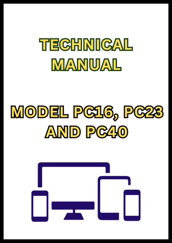 MODEL PC16, PC23 AND PC40 PLATE COMPACTOR COMPONENT TECHNICAL MANUAL - PDF