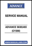 ADVANCE 56381493 (CY200) SERVICE MANUAL – PDF FILE
