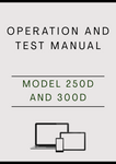 MODEL 250D AND 300D ARTICULATED DUMP TRUCK OPERATION AND TEST MANUAL - PDF