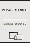 MODEL 160D LC CRAWLER EXCAVATOR REPAIR MANUAL - PDF
