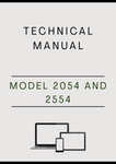 MODEL 2054 AND 2554 EXCAVATOR LOGGER TECHNICAL MANUAL - PDF