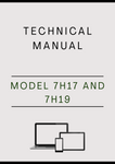 MODEL 7H17 AND 7H19 COMMERCIAL WALK-BEHIND MOWER TECHNICAL MANUAL - PDF