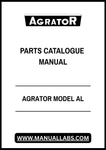 AGRATOR MODEL AL PARTS CATALOGUE MANUAL - PDF FILE
