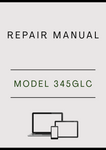 MODEL 345GLC CRAWLER EXCAVATOR REPAIR MANUAL - PDF
