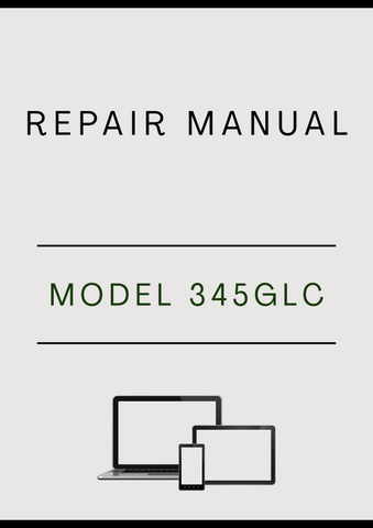 MODEL 345GLC CRAWLER EXCAVATOR REPAIR MANUAL - PDF