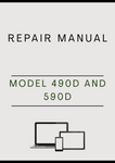 MODEL 490D AND 590D CRAWLER EXCAVATOR REPAIR MANUAL - PDF